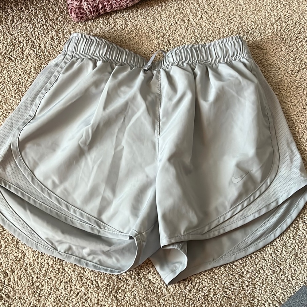 Never worn, gorgeous blue gray Nike shorts
